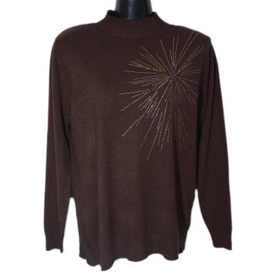 Πλεκτή Μπλούζα Ημιζιβάγκο