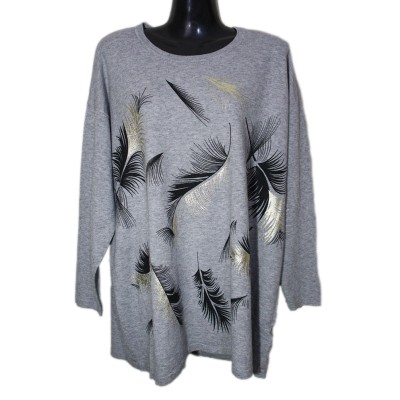 Μακριά Πλεκτή Μπλούζα